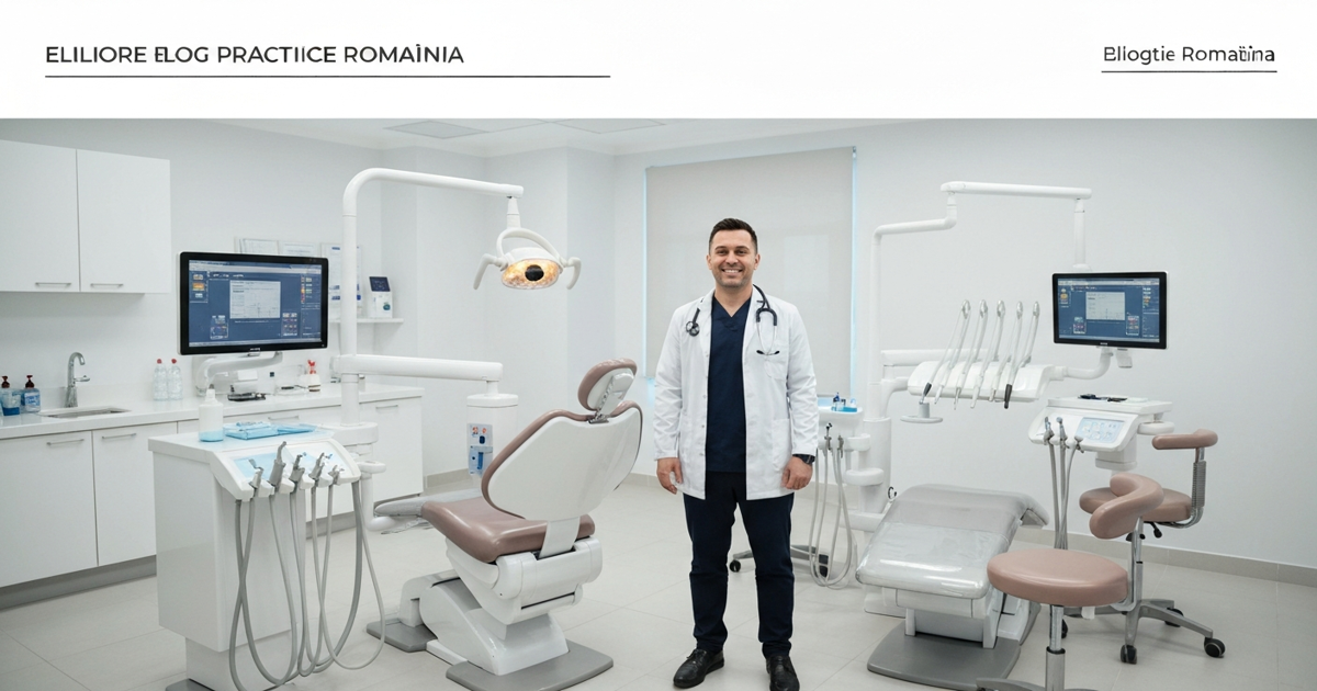 Cabinet stomatologic modern in Romania - echipamente dentare si scaun de tratament