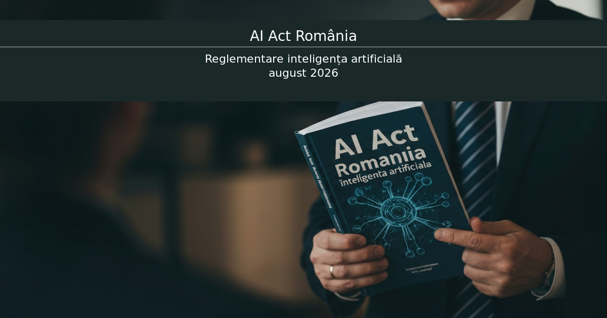 AI Act Romania august 2026 - obligatii pentru firme si amenzi pentru neconformitate