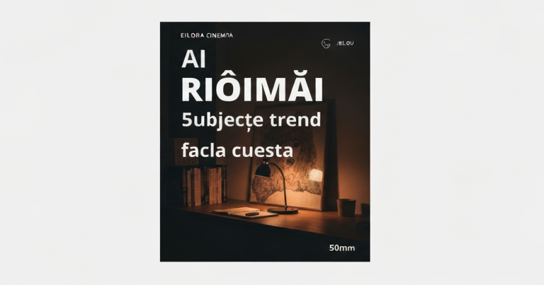 Inteligenta artificiala trend Romania 2026 - 5 subiecte in tendinte pe publicatii locale: educatie AI, adoptie si limitari